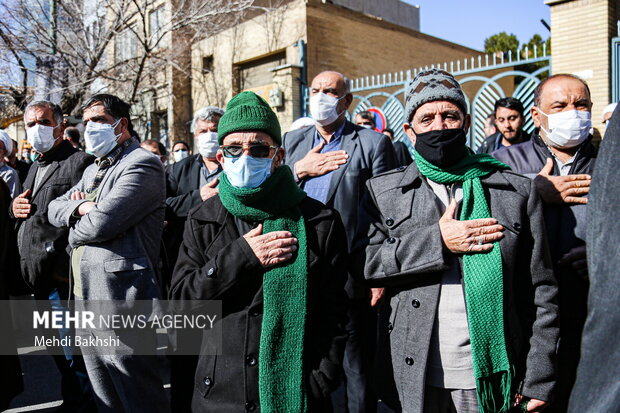Ayatollah Safi Golpaygani funeral ceremony held in Qom
