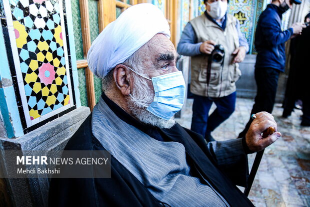 مراسم بزرگداشت آیت الله صافی گلپایگانی در در قم