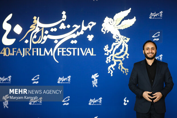 علی بهادری جهرمی سخنگوی دولت در سومین روز چهلمین جشنواره فیلم فجر در برج میلاد حضور یافت