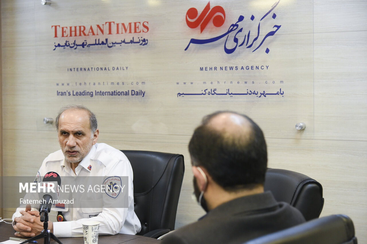 بازدید رئیس اورژانس کشور در خبرگزاری مهر