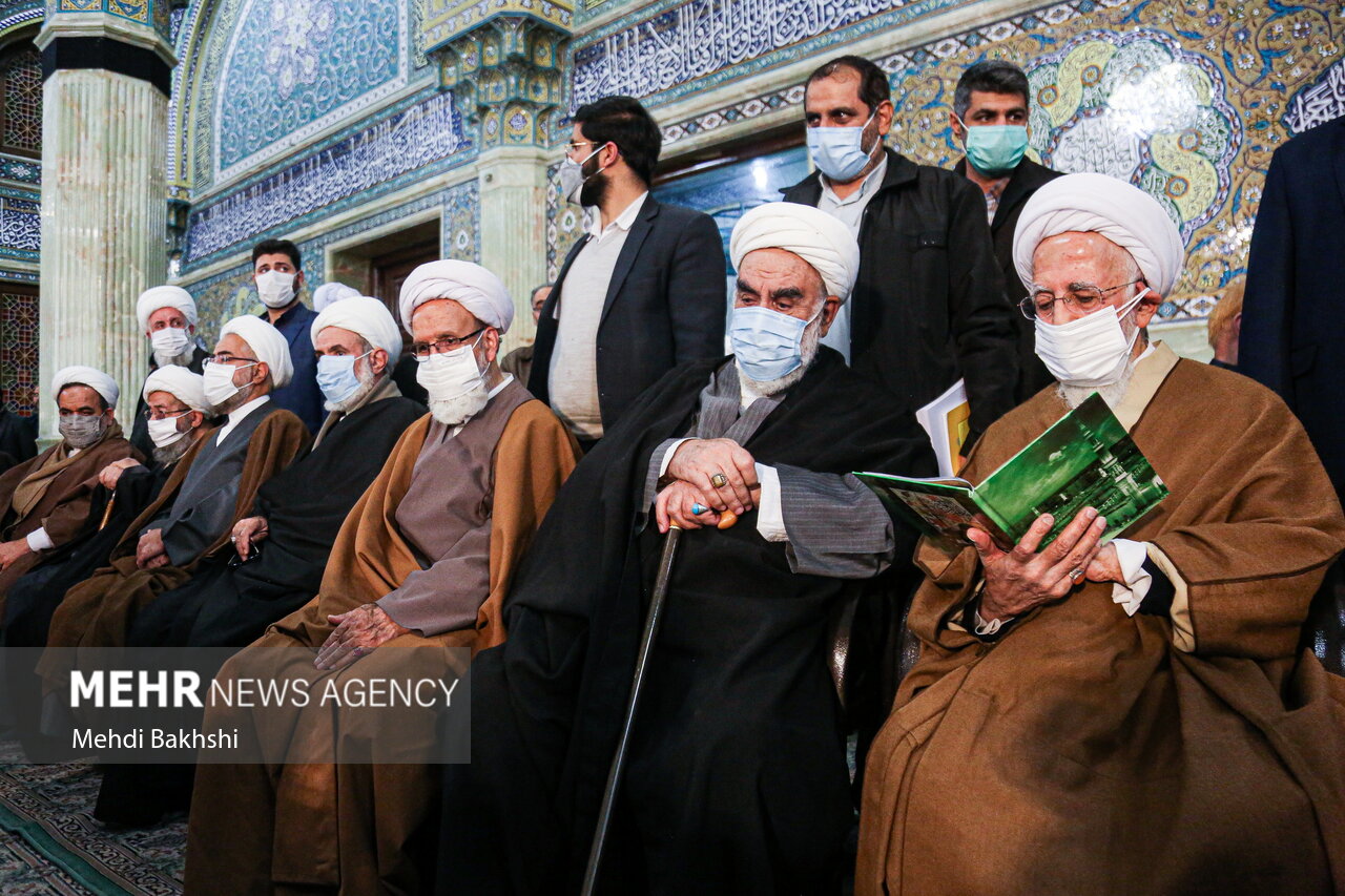 مراسم بزرگداشت آیت الله صافی گلپایگانی در قم