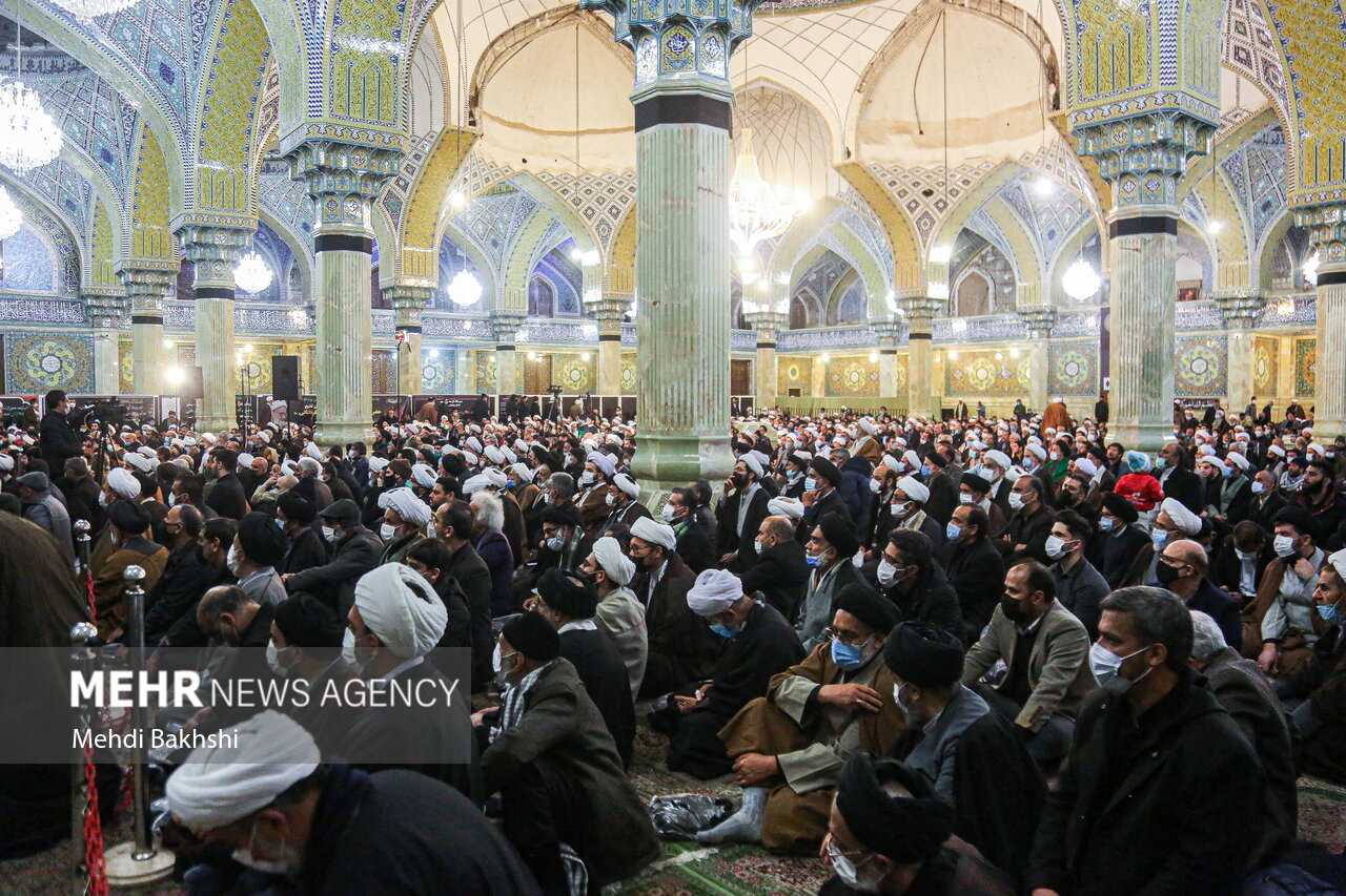 مراسم بزرگداشت آیت الله صافی گلپایگانی در قم