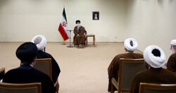 Leader receives officials of Hazrat Hamza Intl. Conf.