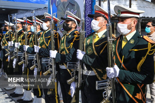 گلباران مزار متبرک شهدا در بجنورد