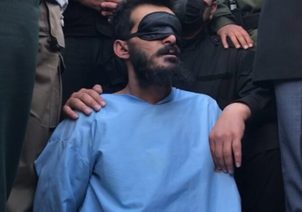 فیلمی از قاتل شهید رنجبر در محل دستگیری 