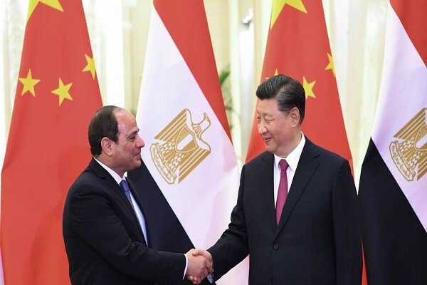 دیدار رؤسای جمهور چین و مصر