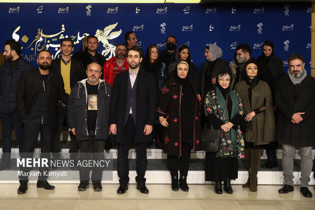 عوامل فیلم شب طلایی در مراسم پیش از اکران این فیلم حضور یافتند