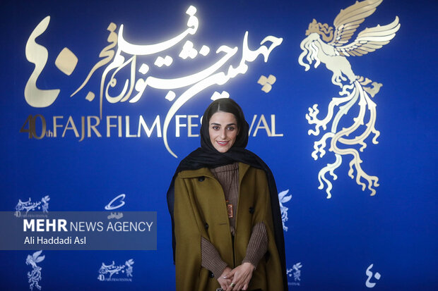 عوامل و بازیگران فیلم نگهبان شب در مراسم  پیش از اکران فیلم خود در هفتمین روز چهلمین جشنواره فیلم فجر در برج میلاد تهران حضور دارند