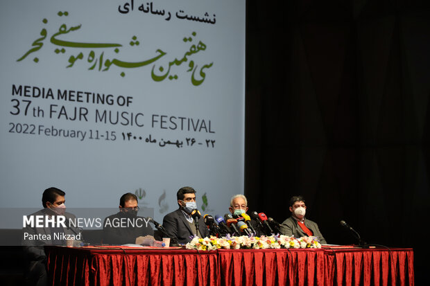 Fajr music festival presser