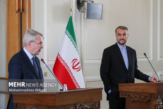 دیدار وزرای خارجه فندلاند و ایران