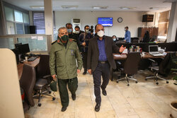 Gen. Shekarchi visits Mehr News Agency