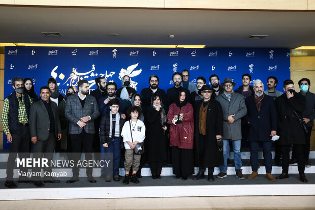 عوامل فیلم بدون قرار قبلی در مراسم پیش از اکران این فیلم در هشتمین روز چهلمین جشنواره فیلم فجر حضور دارند