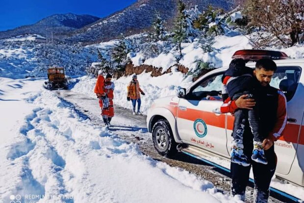 برف و کولاک و آبگرفتگی در ۱۶ استان کشور/ ۲۸۱ نفر امدادرسانی شدند