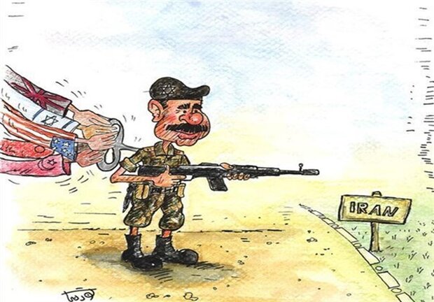دستان غربی پشت صدام در جنگ تحمیلی