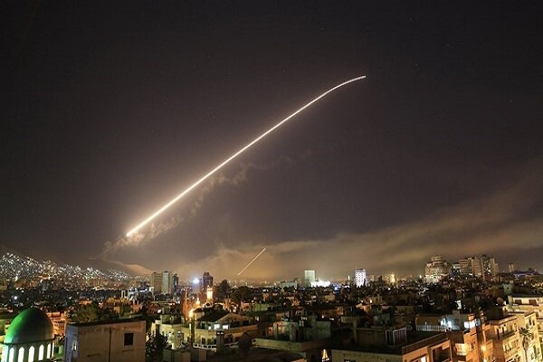 Syrian defenses confront Israeli missile attack on Damascus 