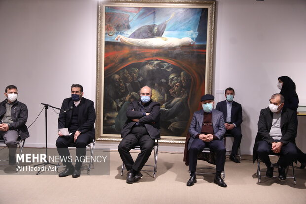 President's meeting with Iranian visual artists