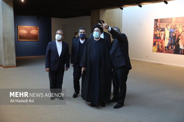 President's meeting with Iranian visual artists