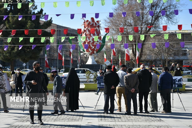 بازدید از مکان رویدادهای انقلاب اسلامی در اراک