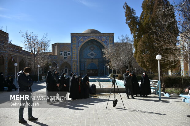 بازدید از مکان رویدادهای انقلاب اسلامی در اراک