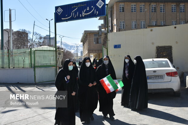 بازدید از مکان رویدادهای انقلاب اسلامی در اراک