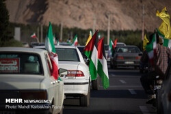 راهپیمایی همدان به صورت خودرویی برگزار می‌شود