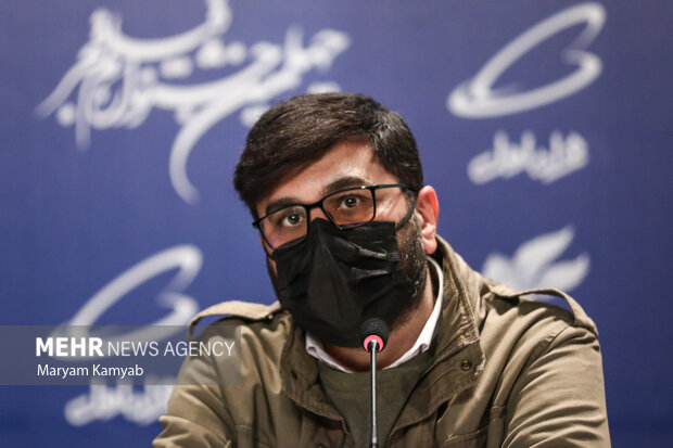 محمدرضا شفیعی تهیه کننده فیلم ضد در نشست خبری این فیلم در دهمین روز چهلمین جشنواره فیلم فجر حضور دارد
