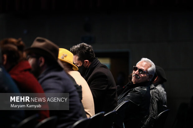 مهران مدیری بازیگر فیلم خائن کشی در نشست خبری این فیلم در دهمین روز چهلمین جشنواره فیلم فجر حضور دارد 