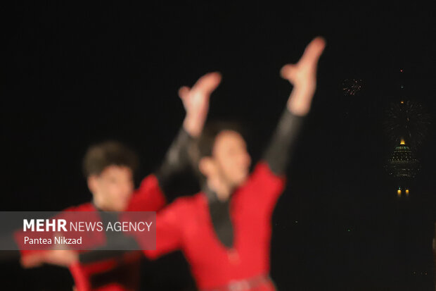 Video-Mapping at Azadi Tower on 43rd Islamic Revolution Anniv
