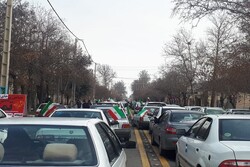 رژه خودرویی یوم الله ۲۲ بهمن ماه در پیرانشهر