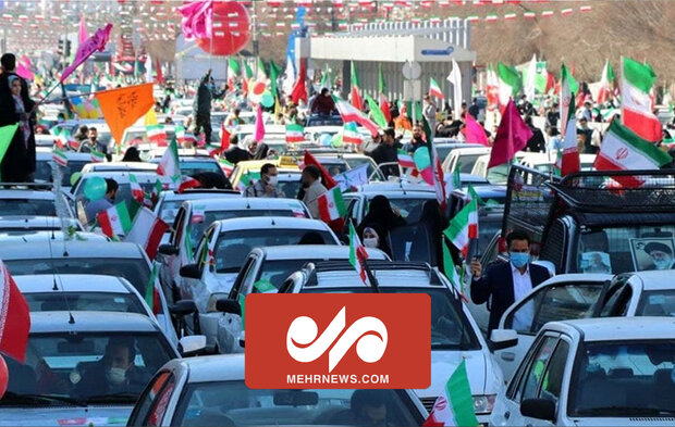 حال و هوای تبریز در چهل و سومین سالگرد پیروزی انقلاب اسلامی