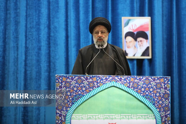 Tehran Friday prayers on Islamic Revolution victory anniv.
