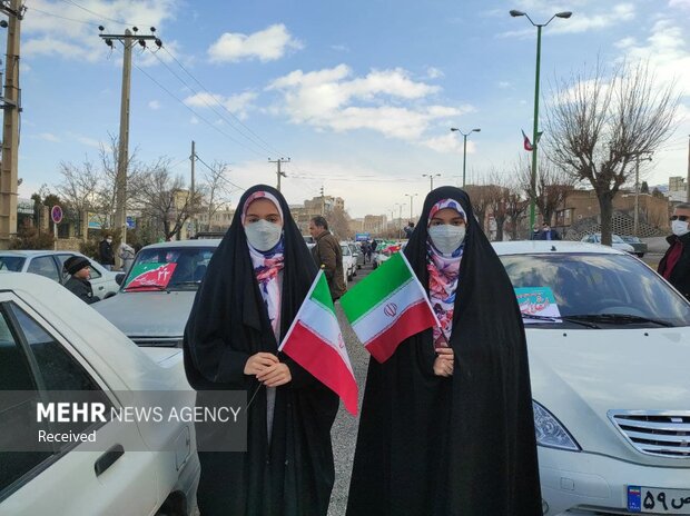 یوم الله ۲۲ بهمن در شهرستان نهاوند - همدان