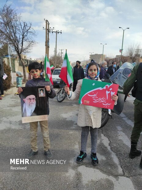 یوم الله ۲۲ بهمن در شهرستان نهاوند - همدان