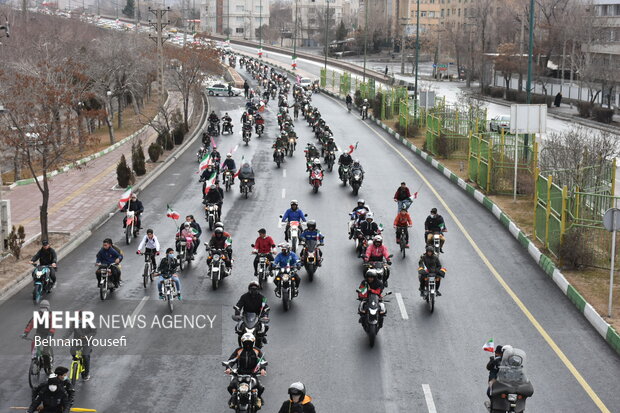 راهپیمایی خودرویی 22 بهمن