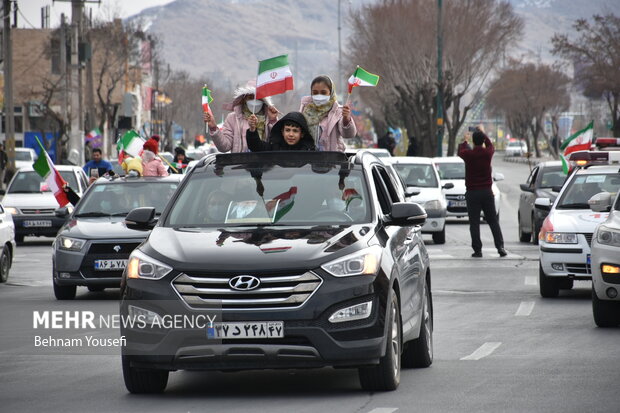 راهپیمایی خودرویی 22 بهمن