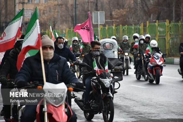 راهپیمایی خودرویی 22 بهمن