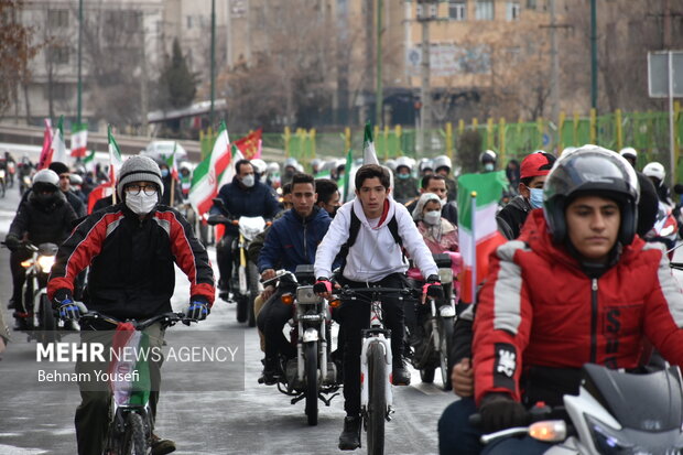 راهپیمایی خودرویی 22 بهمن