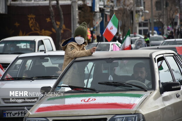 راهپیمایی خودرویی 22 بهمن