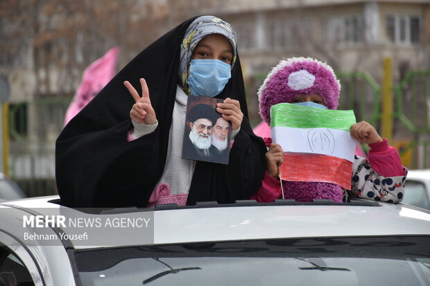 راهپیمایی خودرویی 22 بهمن