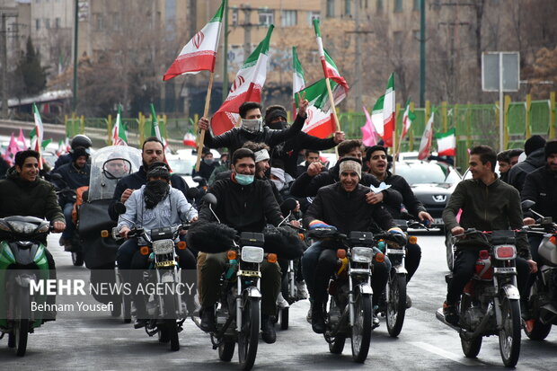 راهپیمایی خودرویی 22 بهمن