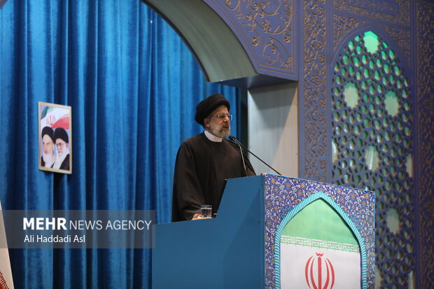 Tehran Friday prayers on Islamic Revolution victory anniv.