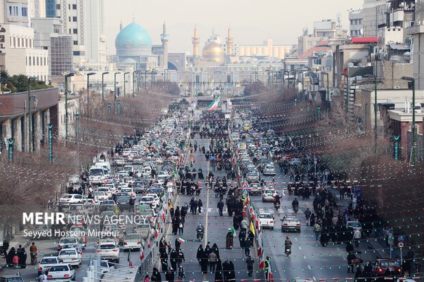 Feb. 11 rallies in Mashhad