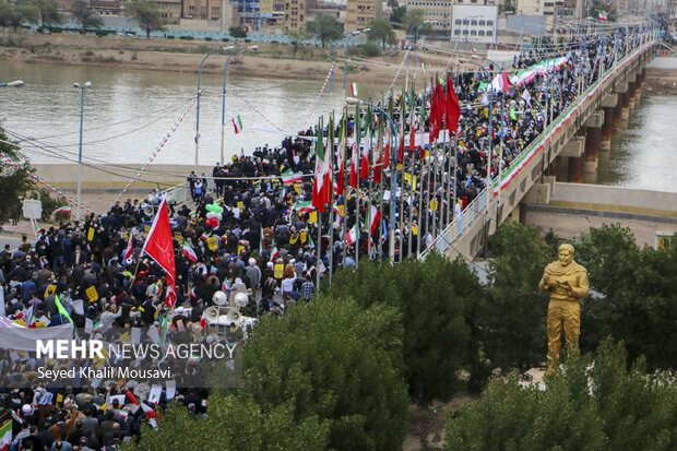 یوم الله ۲۲ بهمن در اهواز