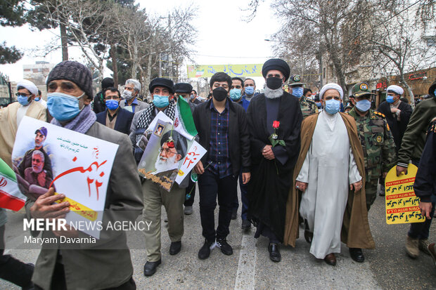 راهپیمایی 22بهمن در بجنورد