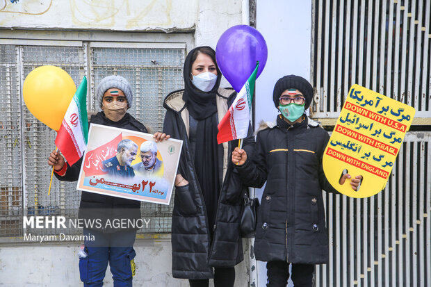 راهپیمایی 22بهمن در بجنورد