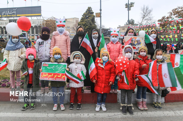 راهپیمایی 22بهمن در بجنورد