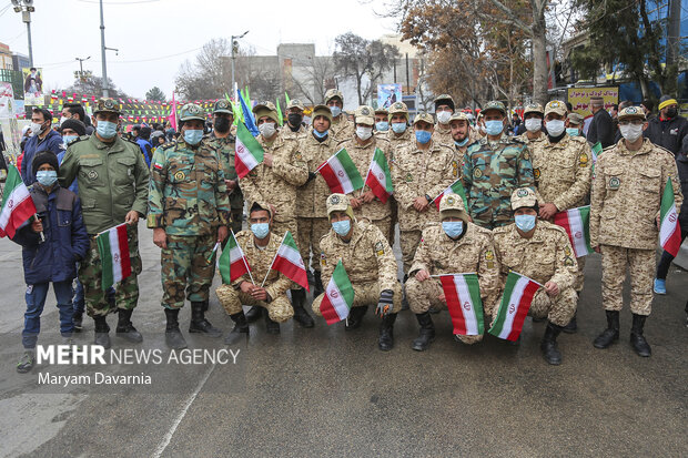 راهپیمایی 22بهمن در بجنورد