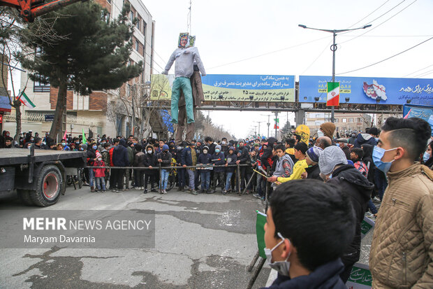 راهپیمایی 22بهمن در بجنورد