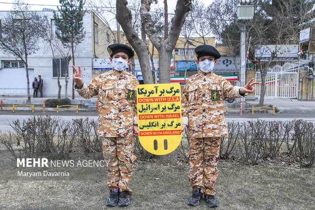 راهپیمایی 22بهمن در بجنورد