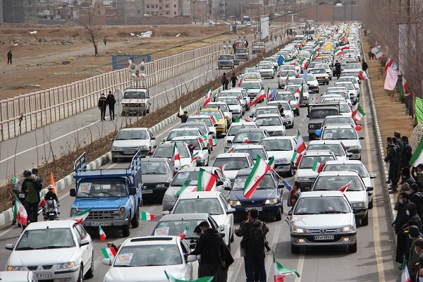 راهپیمایی ۲۲ بهمن در شهرکرد